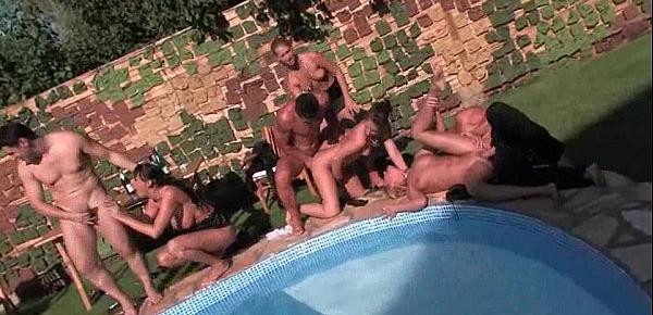  Crazy party girls fucking horny guys